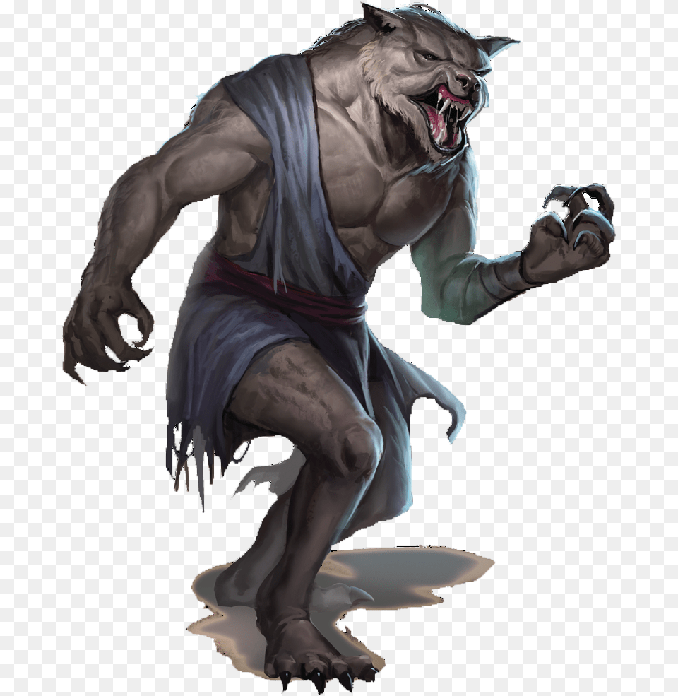 Monster Manual Review Gallery The Escapist Dungeons And Dragons Werewolf, Accessories, Ornament, Adult, Art Free Transparent Png