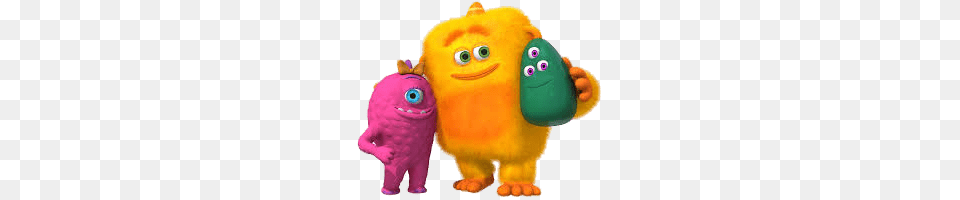 Monster Math Squad Friends, Plush, Toy, Animal, Bear Free Png