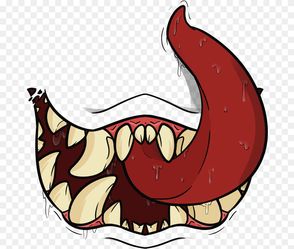 Monster Mouth, Body Part, Person, Baby Png Image