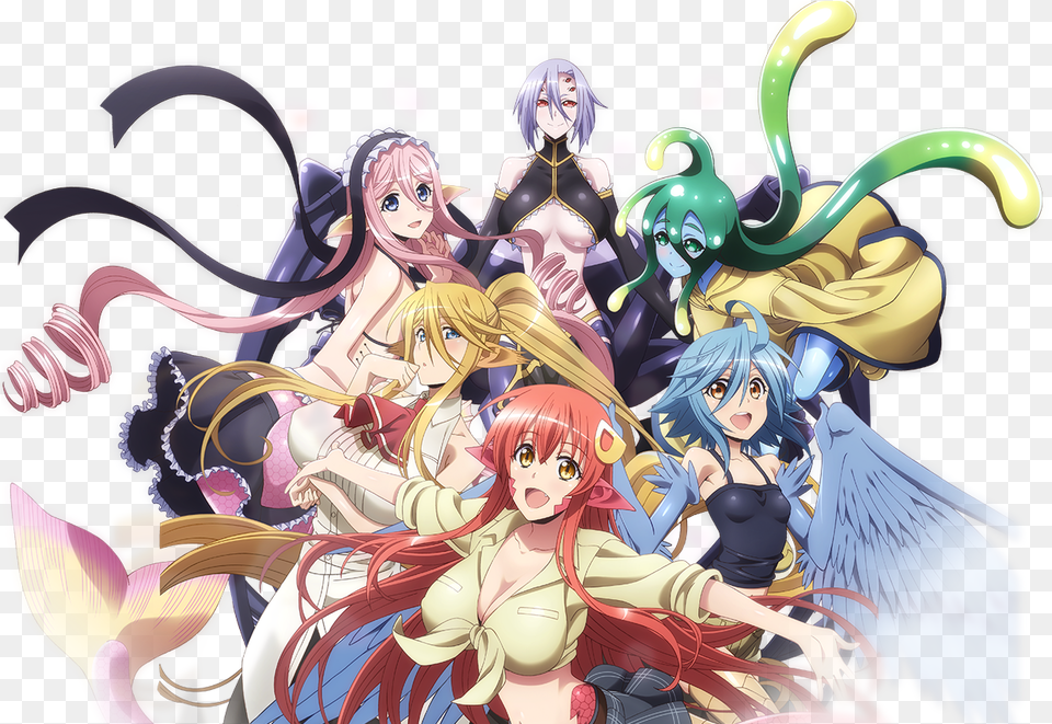Monster Musume The Guy Isn39t Usually A Badass But He Monster Musume Collector39s Edition, Adult, Publication, Person, Female Free Png