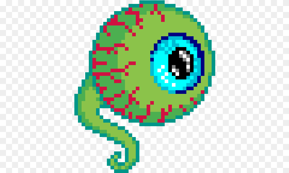 Monster Pixel Art, Animal, Lizard, Reptile, Green Lizard Free Transparent Png