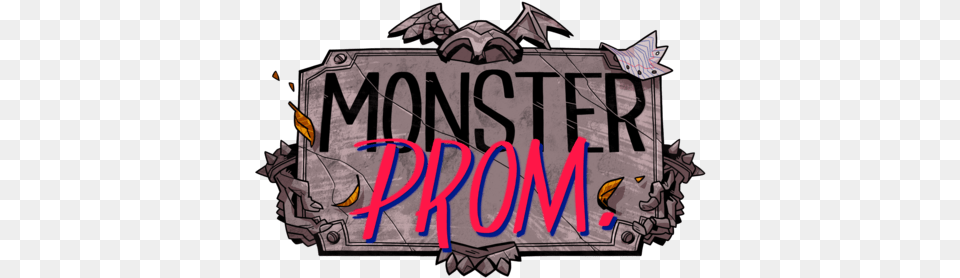 Monster Prom Screenshots And Draw Monster Prom Zoe, Text, Bulldozer, Machine, Art Free Png Download