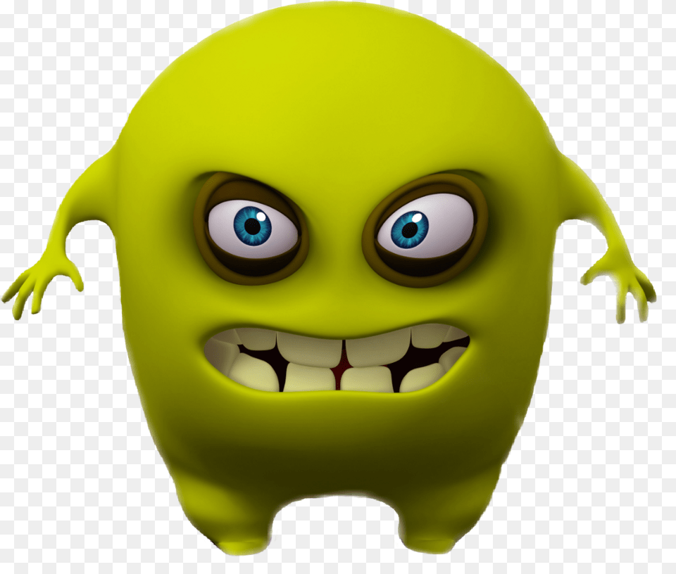 Monster Sticker 3d Cartoon Pic, Baby, Person Free Transparent Png
