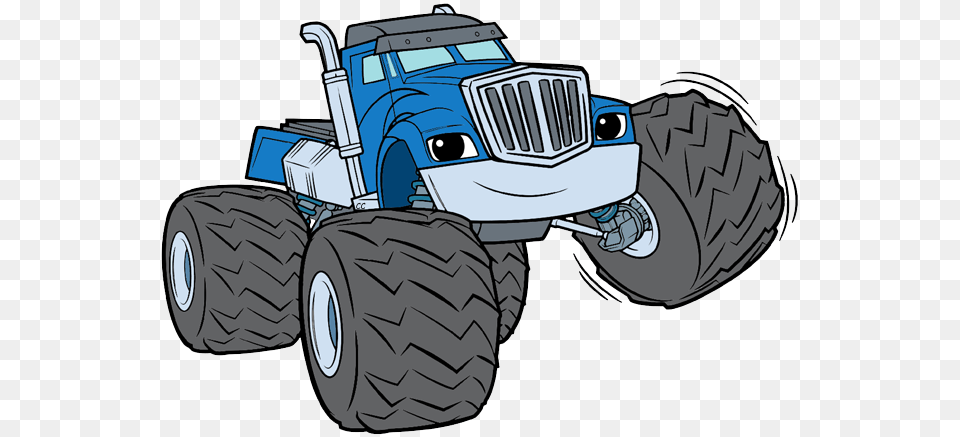 Monster Truck Clip Art, Wheel, Plant, Machine, Grass Free Png Download