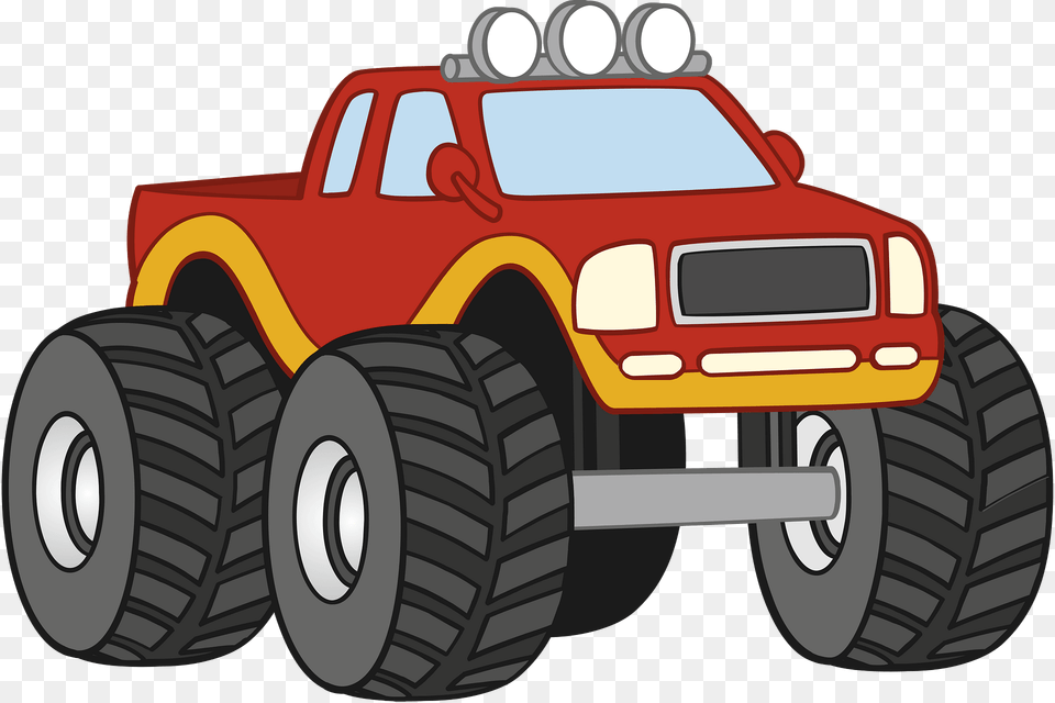 Monster Truck Clipart, Bulldozer, Machine, Transportation, Vehicle Free Png