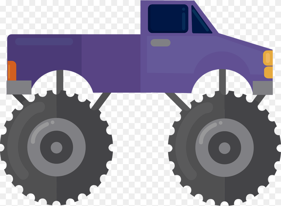 Monster Truck Clipart, Machine, Wheel, Transportation, Vehicle Free Png Download