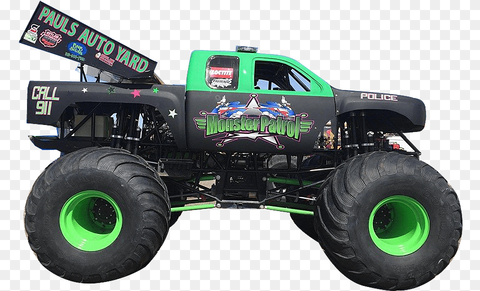 Monster Truck Download Background Monster Truck, Machine, Wheel, Tire, Transportation Free Transparent Png