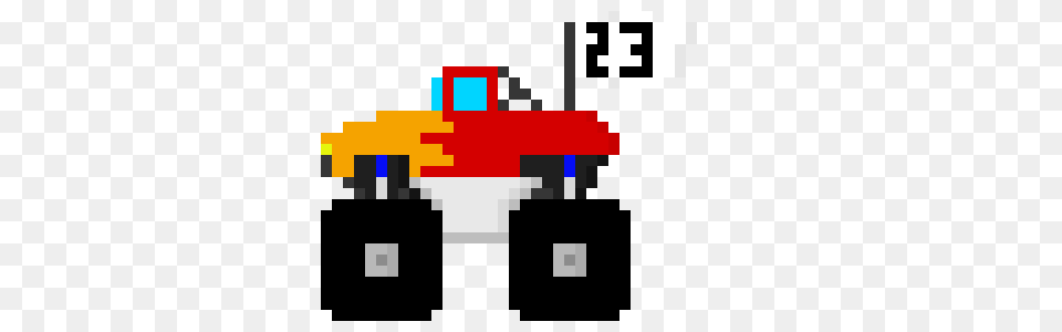 Monster Truck Pixel Art Maker, Graphics Png Image