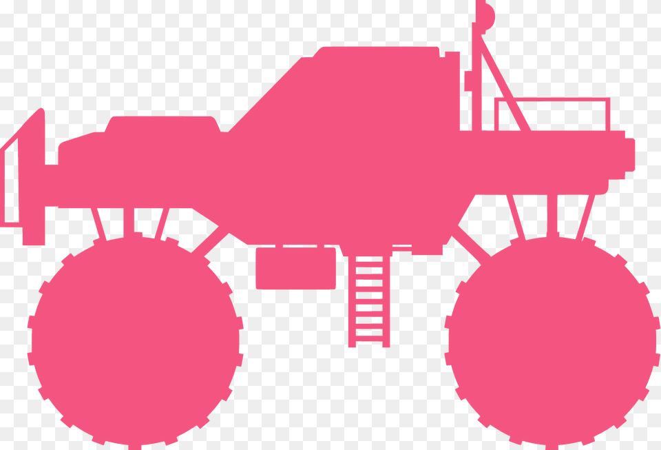 Monster Truck Silhouette, Carriage, Dynamite, Transportation, Vehicle Free Png