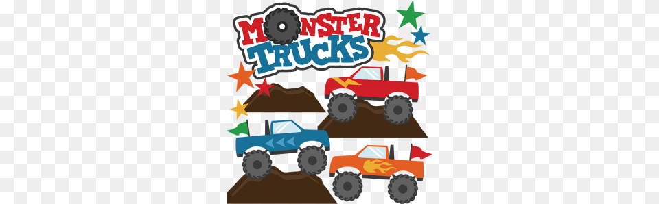 Monster Trucks Scrapbook Collections Monster Trucks, Device, Grass, Lawn, Lawn Mower Png
