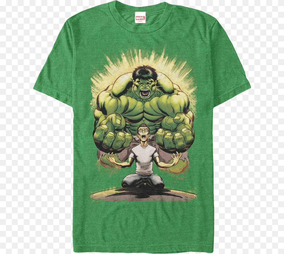 Monster Within Incredible Hulk T Shirt Ed Mcguinness Hulk, Fruit, Banana, Clothing, Produce Png