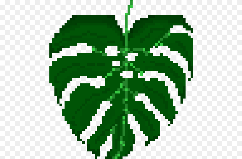 Monstera Leaf Animal Crossing Design, Green, Plant, Vegetation, Tree Free Transparent Png