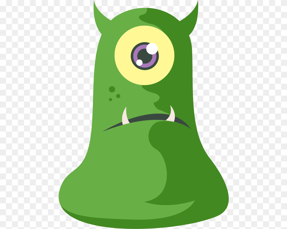Monsters 1024x1024 Flat Design Monster, Green, Animal Free Png Download