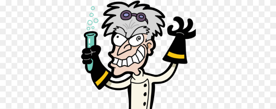 Monsters And Mad Science Mad Scientist Clipart, Baby, Person, Book, Comics Free Transparent Png