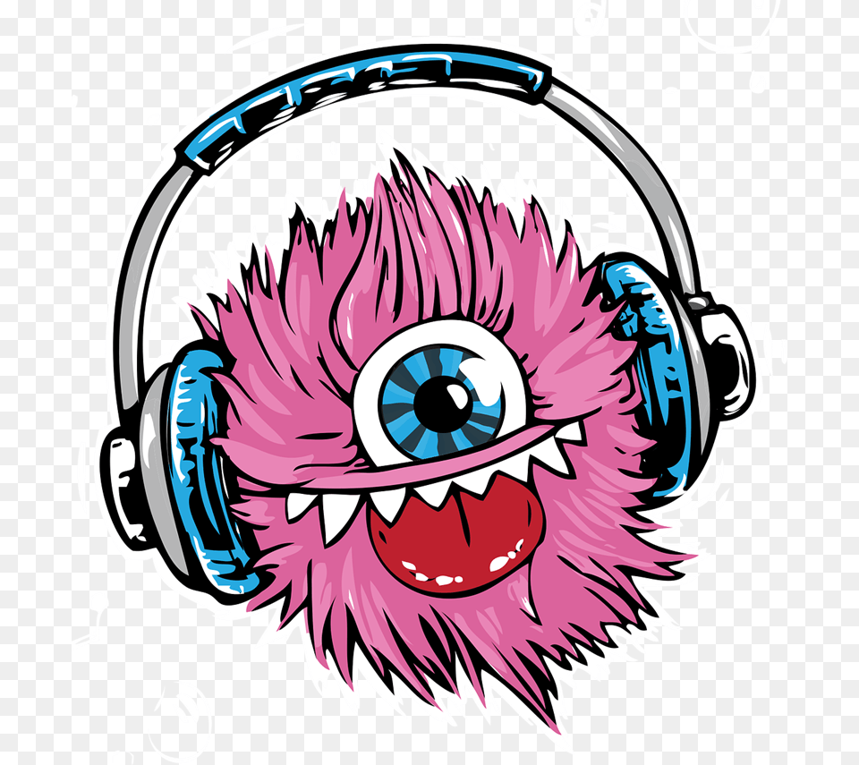 Monsters Clip Art, Electronics, Baby, Person, Headphones Free Png Download