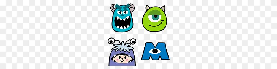 Monsters Inc Emoji Line Emoji Line Store, Sticker, Book, Comics, Publication Png Image