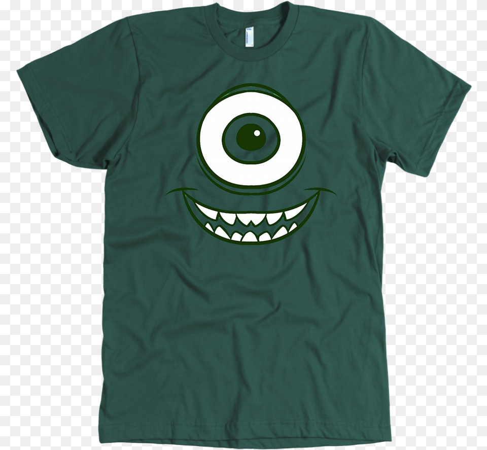 Monsters Inc Mike Wazowski T Shirt T Shirt, Clothing, T-shirt Free Transparent Png