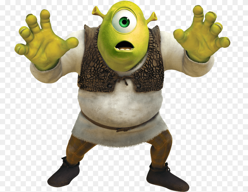 Monsters Inc Mike Wazowski With Two Eyes, Baby, Person, Mascot Free Png Download