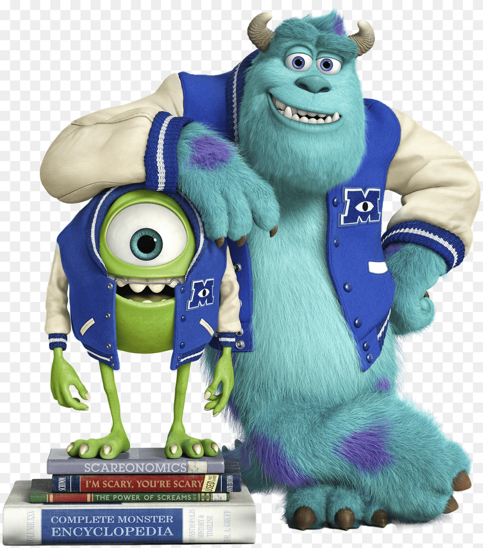 Monsters Inc Monsters University Mike Sully, Mascot, Toy Png