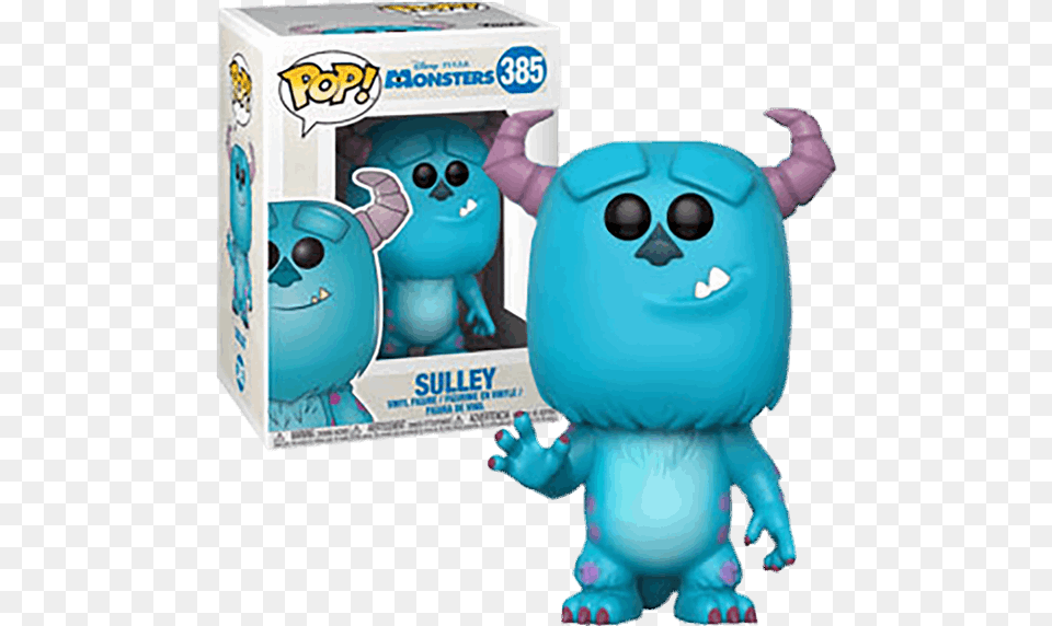 Monsters Inc Sulley Pop, Plush, Toy Png