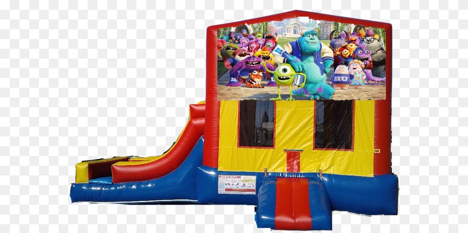 Monsters University, Inflatable, Play Area, Indoors, Teddy Bear Free Png