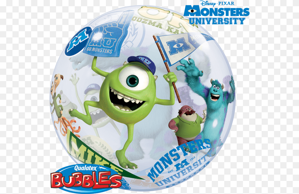 Monsters University Character Bubble Balloons, Toy, Disk, Dvd Free Png Download