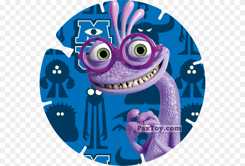Monsters University Characters, Purple, Accessories, Sunglasses, Animal Free Png