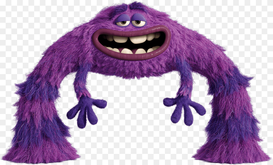 Monsters University Monsters, Purple, Plush, Toy Free Transparent Png