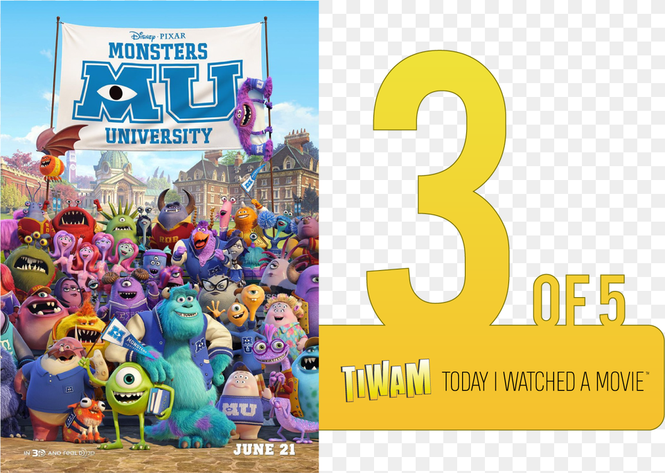 Monsters University Movie Review, Baby, Person, Text, Toy Free Png