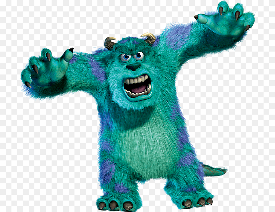 Monstro Sa Sully Monsters Inc Scary, Animal, Dinosaur, Reptile, Wildlife Free Transparent Png