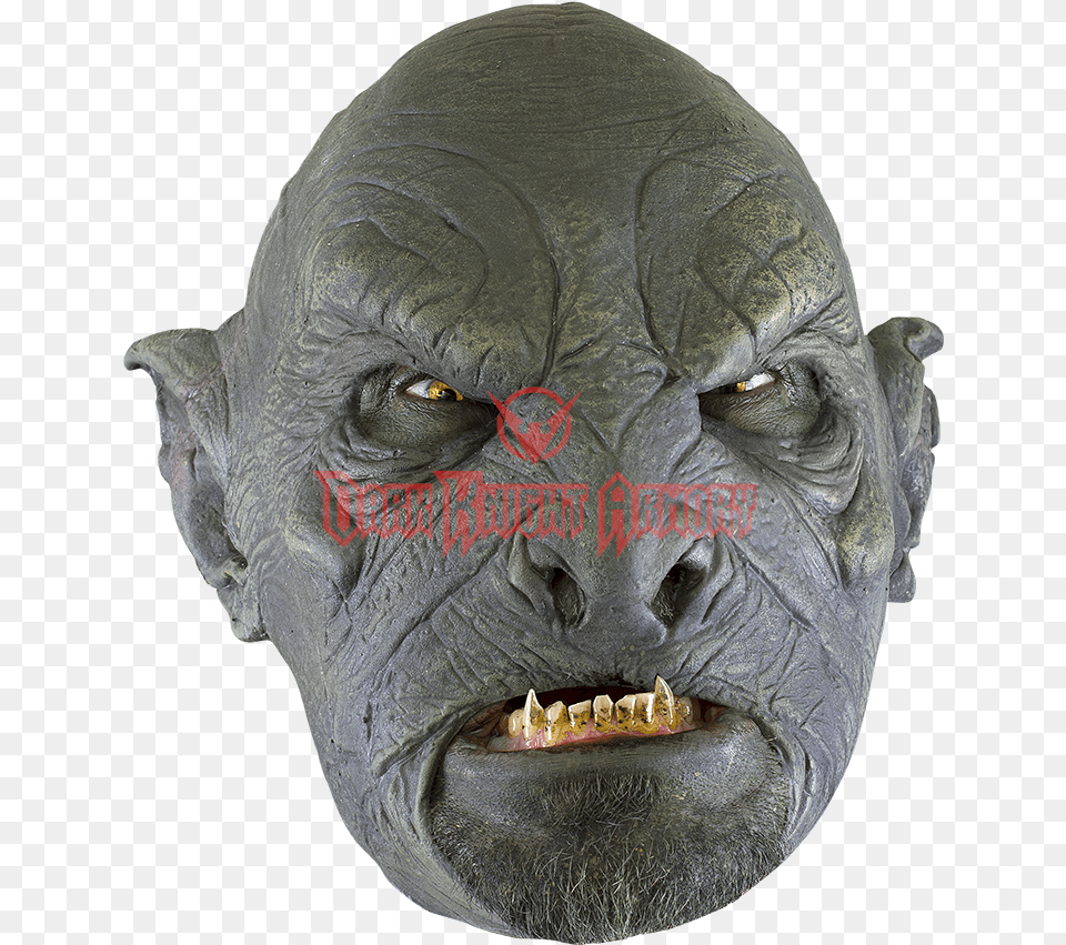 Monstrous Green Orc Mask Mask, Alien, Adult, Person, Man Png
