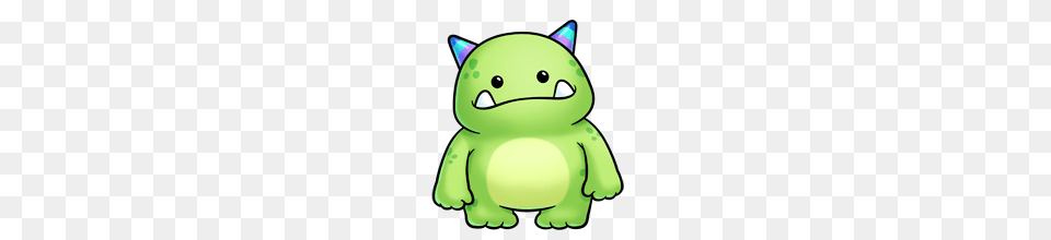 Monstruo Images Animaux Cute Monsters Cute, Green, Plush, Toy Free Png