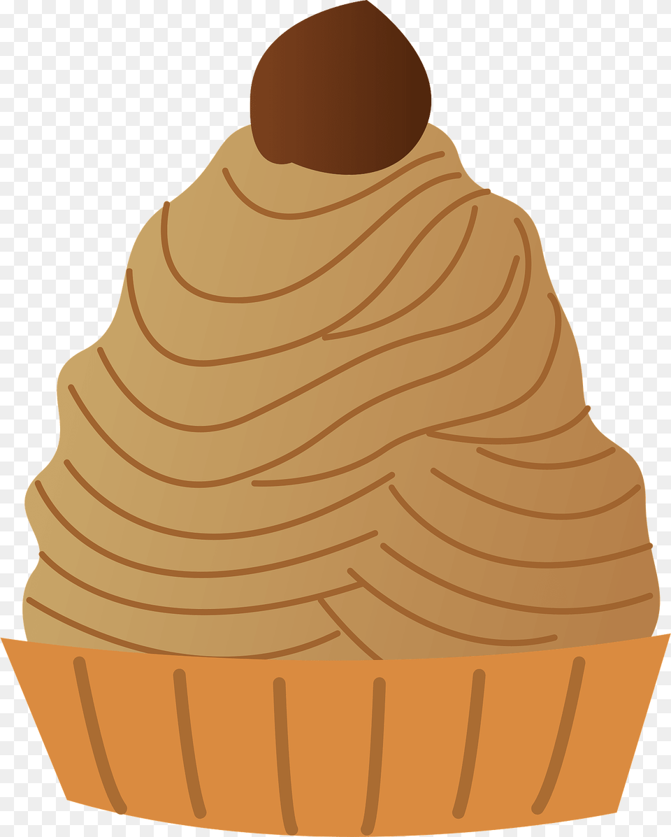 Mont Blanc Dessert Clipart, Cake, Cream, Cupcake, Food Free Png Download