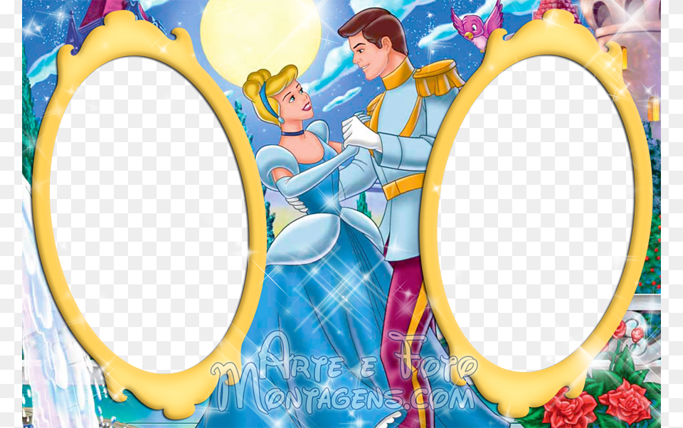 Montagem Para Fotos Disney Birthday Frames, Book, Comics, Publication, Person Png Image