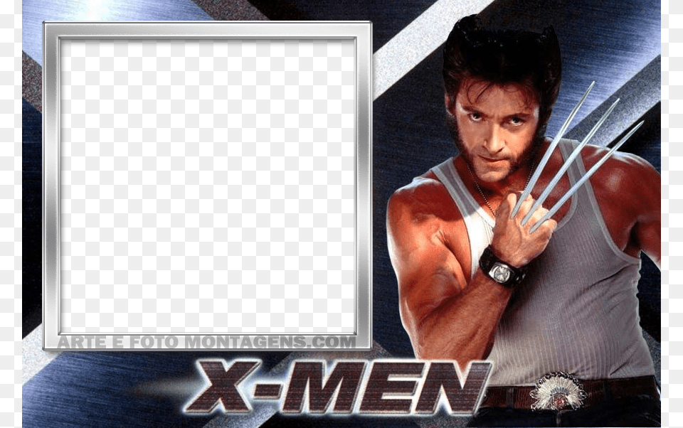 Montagem Para Fotos X Men Origins Wolverine Hugh Jackman, Electronics, Hardware, Male, Adult Free Transparent Png