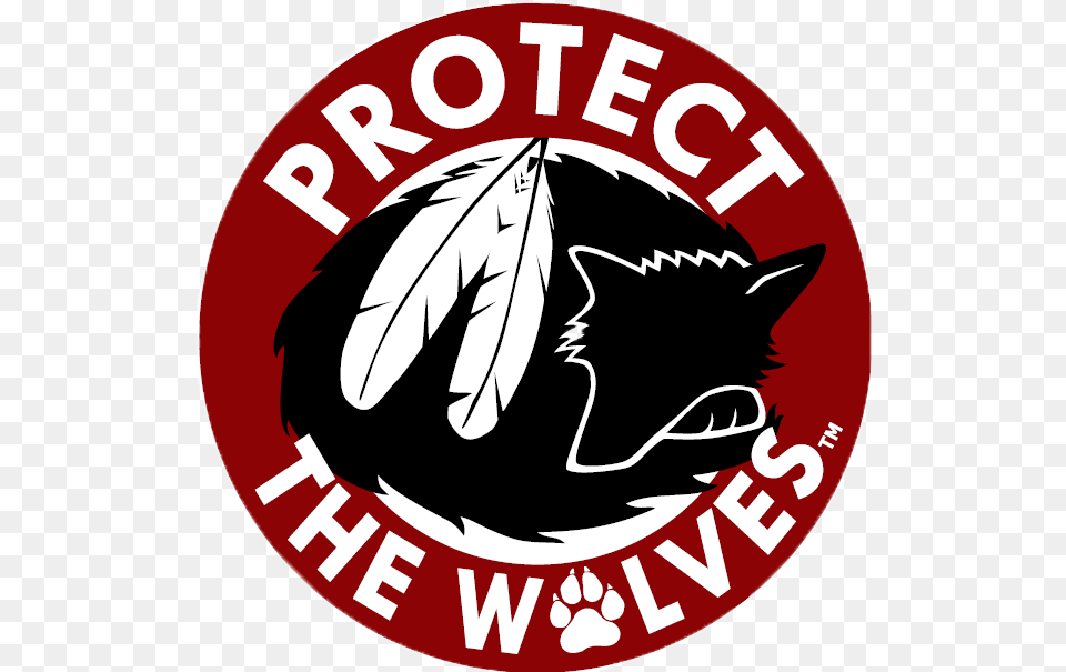 Montana Fish And Game Included Petition Protect The Wolves Protect The Wolves, Logo, Sticker, Leaf, Plant Png Image