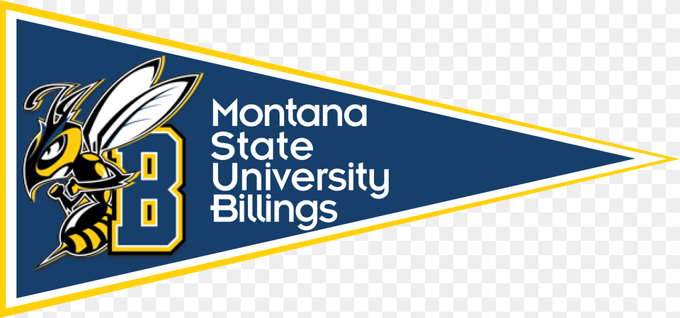 Montana State University Billings Pennant, Animal, Bee, Insect, Invertebrate Png
