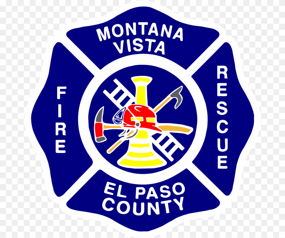 Montana Vista Fire Rescue Logo Icon, Emblem, Symbol, Badge, Food Png