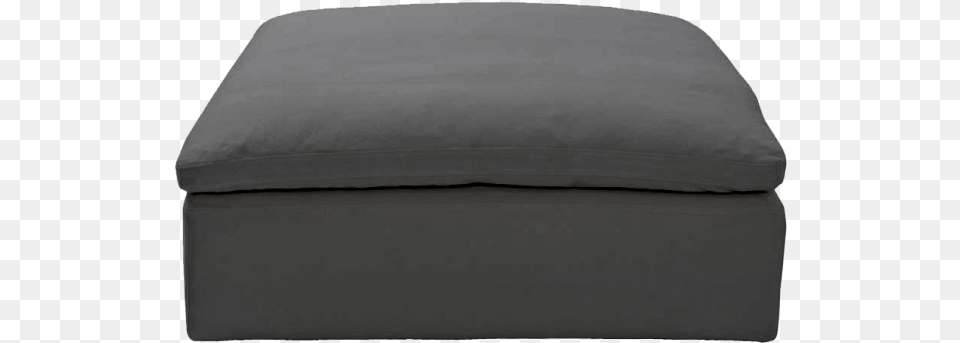 Montauk Ottoman Slate Futon Pad, Cushion, Furniture, Home Decor, Pillow Png Image