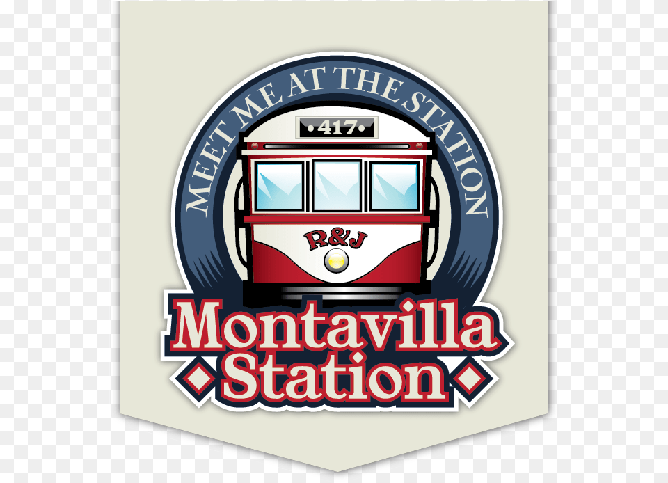 Montavilla Station Label, Transportation, Vehicle, Bus Free Transparent Png