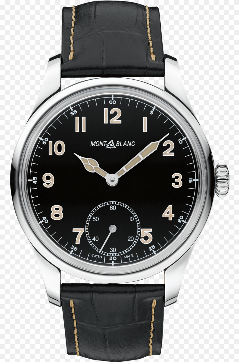 Montblanc 858 Manual Small Second Stainless Steel Timex Todd Snyder, Arm, Body Part, Person, Wristwatch Png