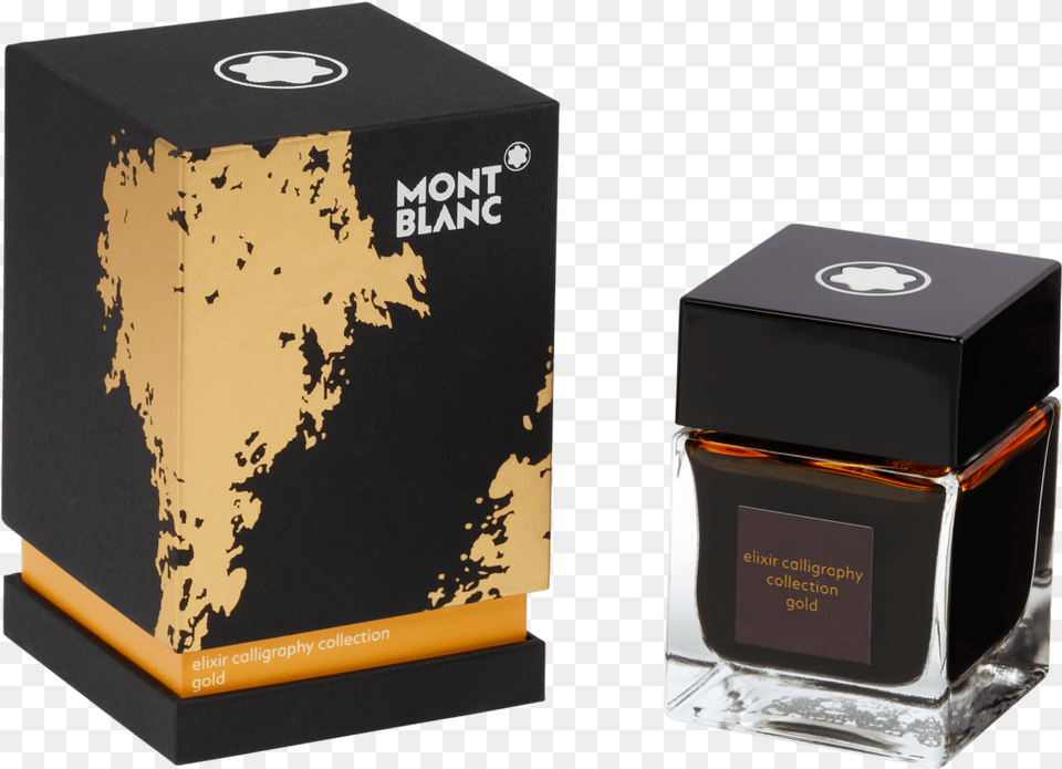 Montblanc Elixir Ink, Bottle, Cosmetics, Perfume, Aftershave Free Png Download