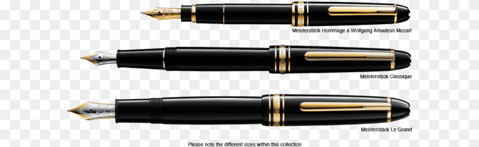 Montblanc Fountain Pen Sizes, Fountain Pen Png Image