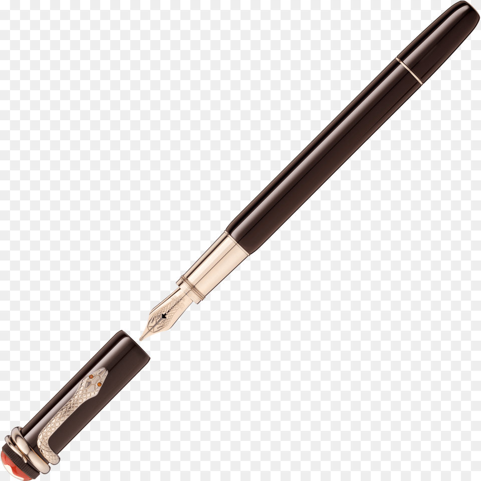 Montblanc Heritage Rouge Noir Special Edition Tropic Brown, Pen, Fountain Pen Free Png
