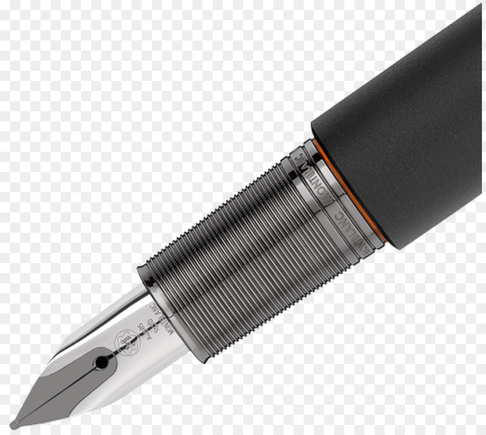 Montblanc M Ultra Black Pluma Fuente Montblanc M Fountain Newson, Pen, Fountain Pen, Blade, Knife Free Png Download