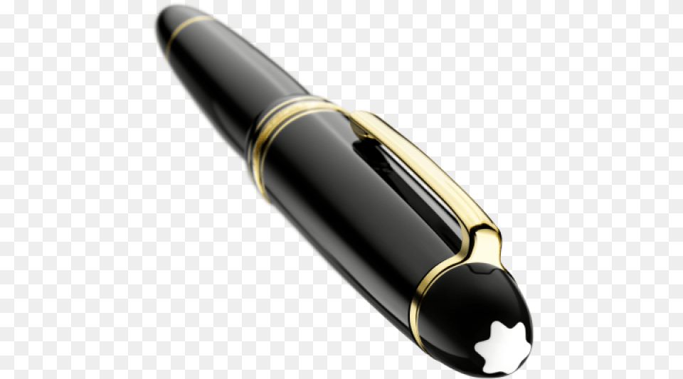 Montblanc Meisterstck Mont Blanc Meisterstuck Pix Black Rollerball, Pen, Ammunition, Bullet, Weapon Free Png