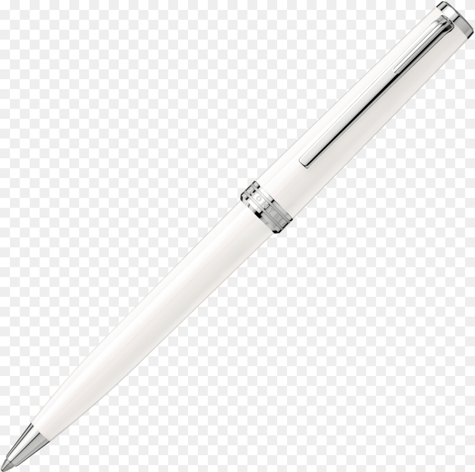 Montblanc Pix White, Pen, Fountain Pen, Blade, Dagger Free Png Download