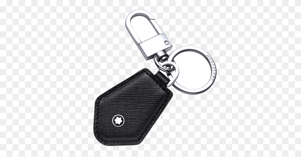 Montblanc Sartorial Diamond Key Fob Black Leather Mont Blanc Key Ring Free Transparent Png