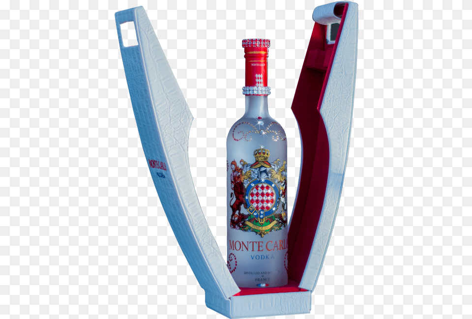 Monte Carlo Vodka Swarovski Bottle 750ml Vodka Swarovski, Alcohol, Beverage, Liquor, Wine Png