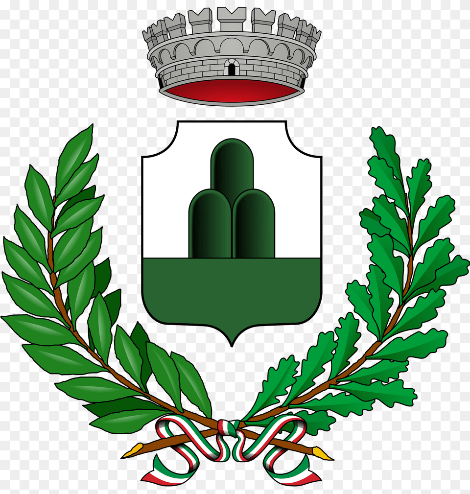 Monte Compatri Stemma Clipart, Emblem, Symbol, Green, Dynamite Free Png